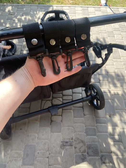 Коляска 2в 1 для двійні Angelina Dyo smart