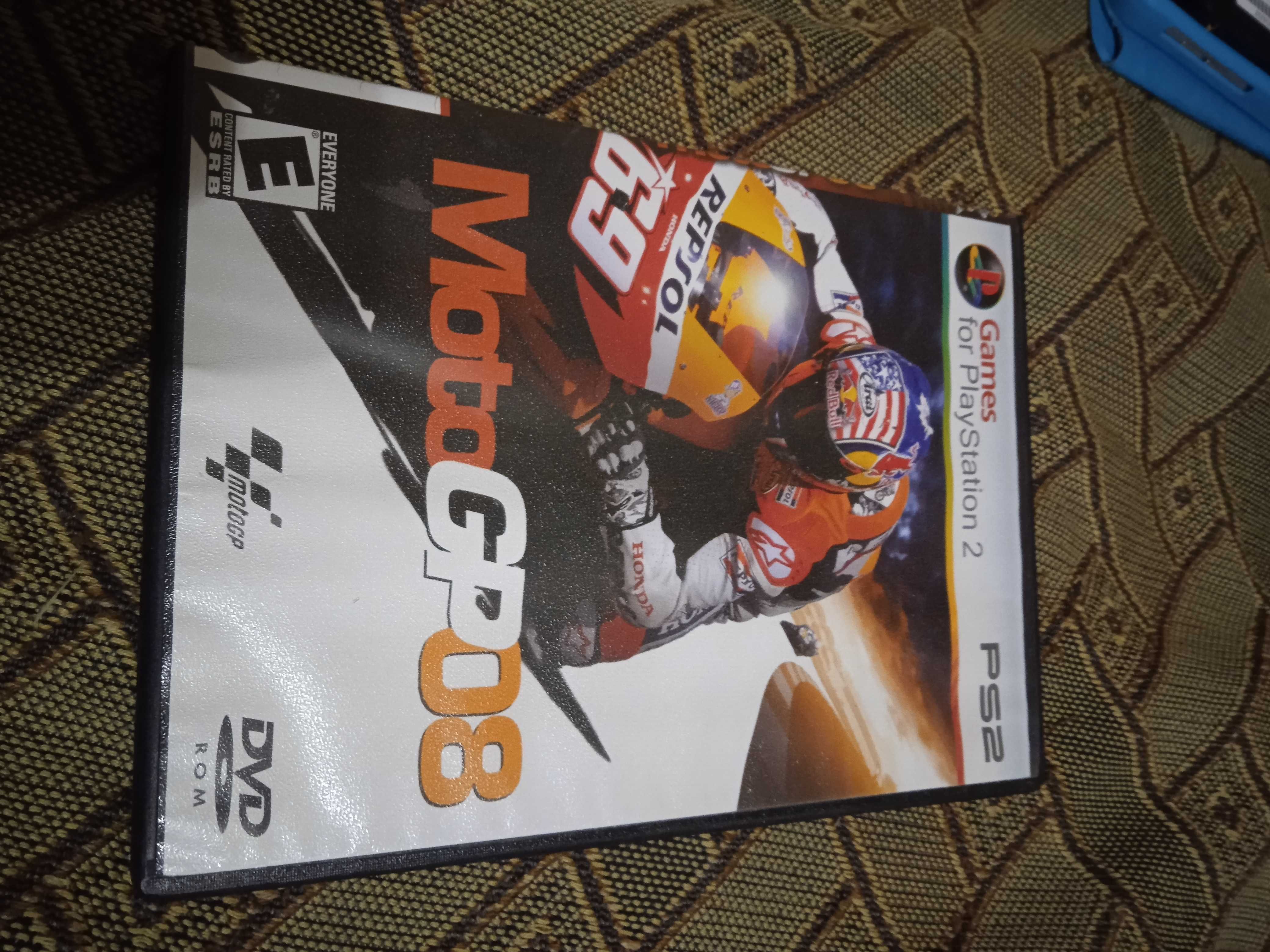 диск playstation2 motogp08  original