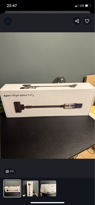 Odkurzacz dyson v15 detect fluffy