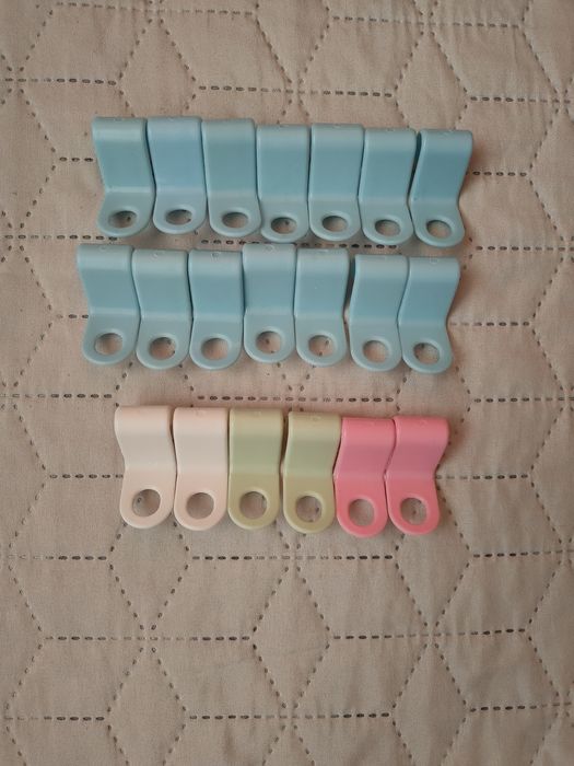 Łączniki do wieszaków na ubrania 20 sztuk