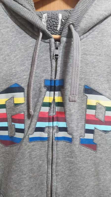 GAP vintage polar hoodie, retro, y2k, 2000s