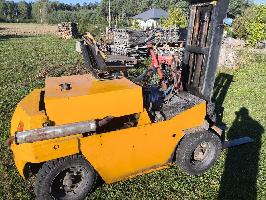 Wózek widłowy GPW silnik c330 terenowy bliźniak