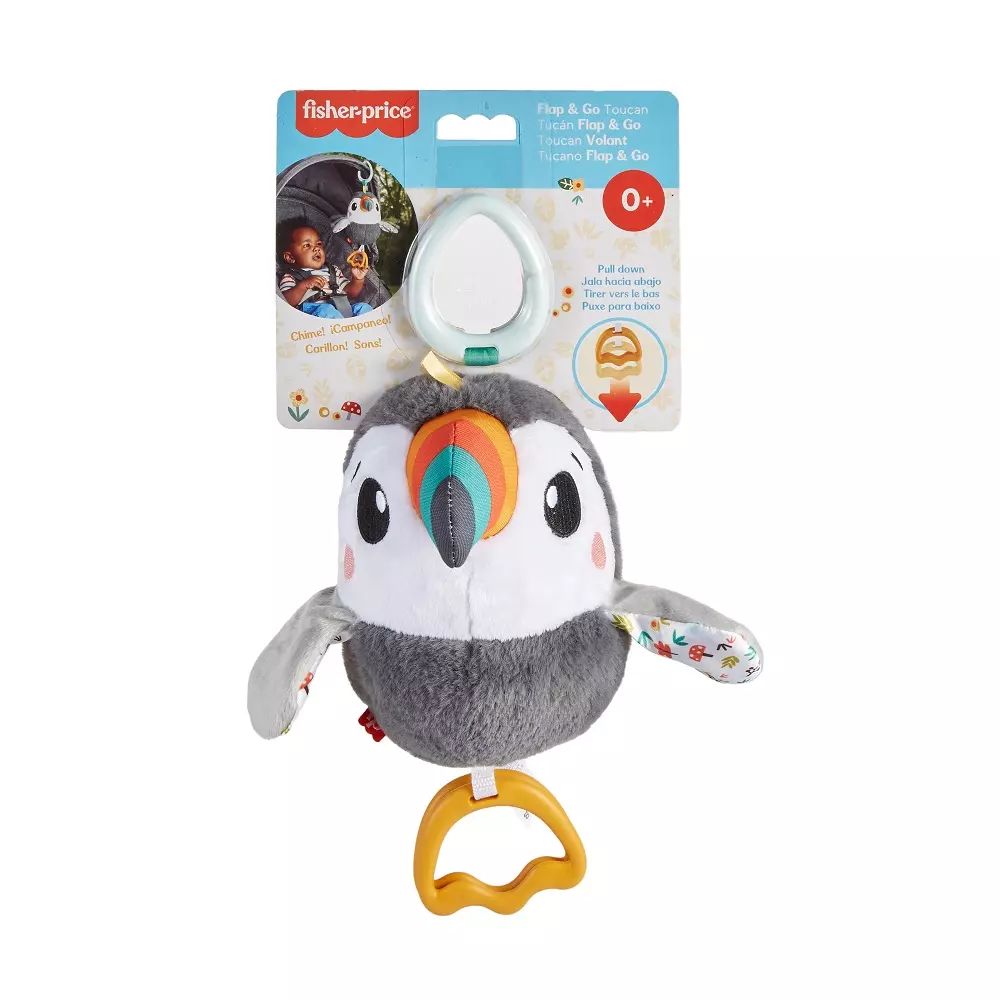 Fisher-Price. HNX66 Tukan trzepoczący - zawieszka