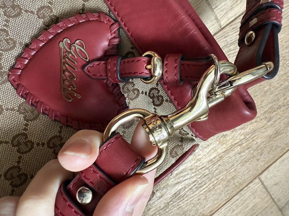 Сумка Gucci Canvas Tote St. Valentine оригінал