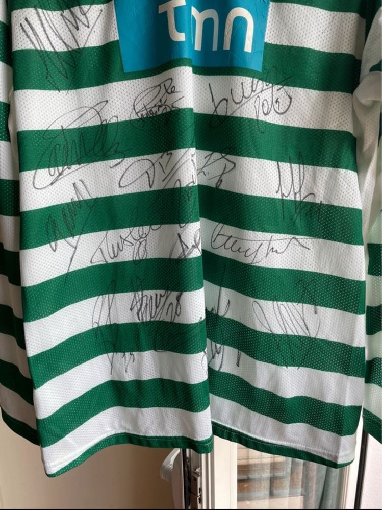 Camisola Oficial Assinada Sporting CP 2008/09