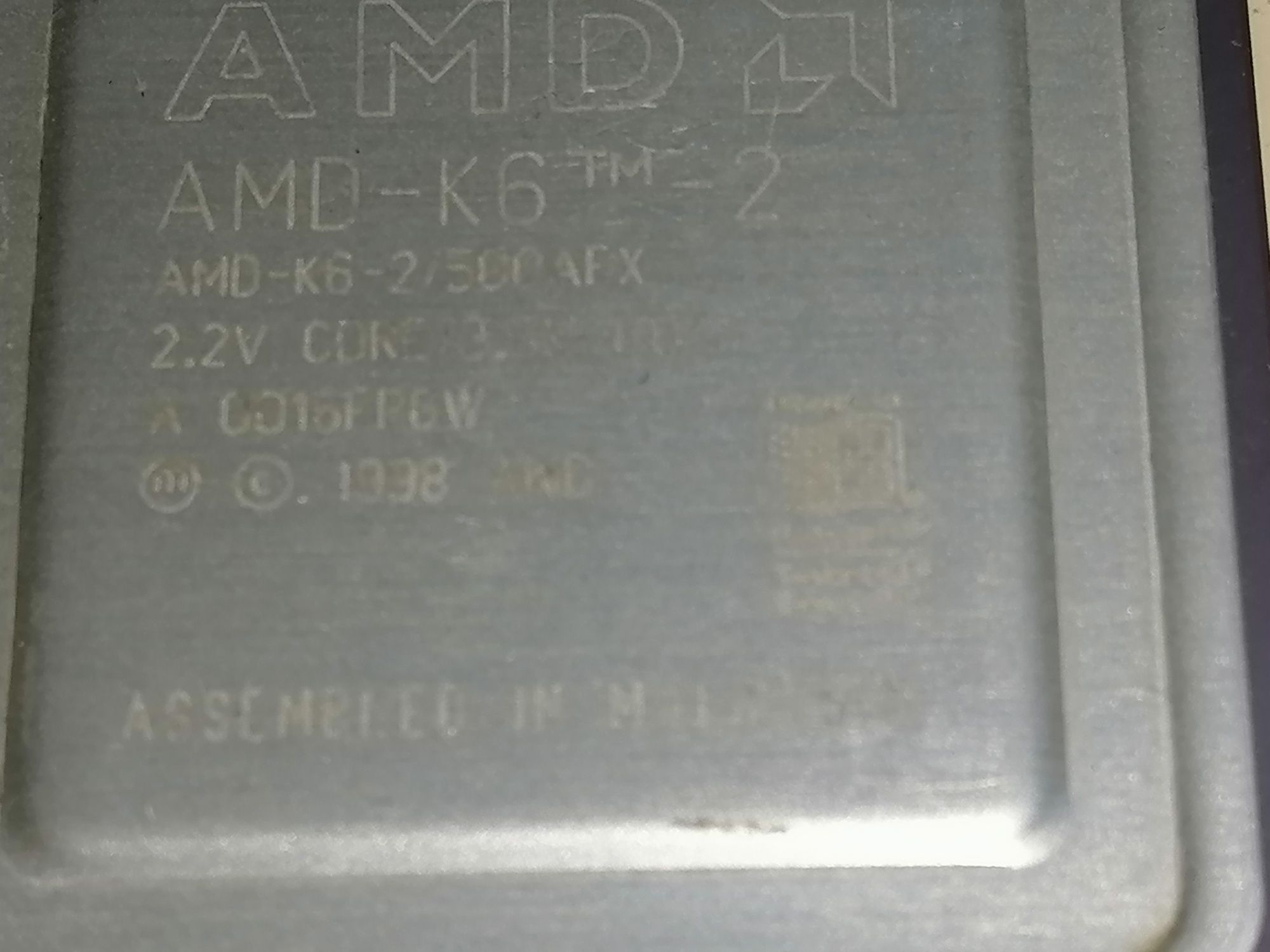 Ретро материнская Socket7 AGP + CPU
