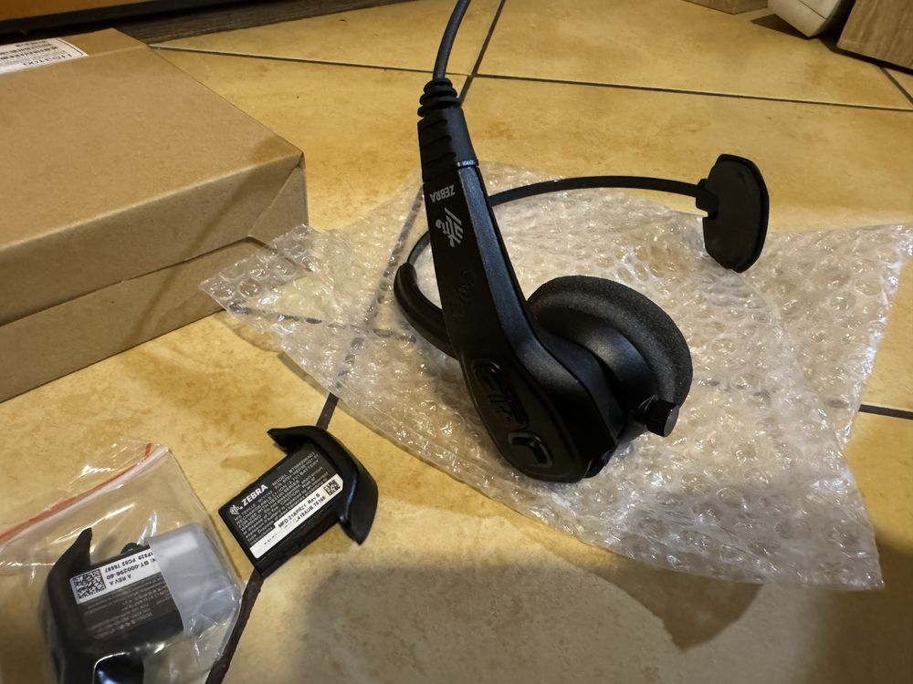 Sprawny Zestaw słuchawkowy Bluetooth Zebra HS3100 RUGGED 8 kHz