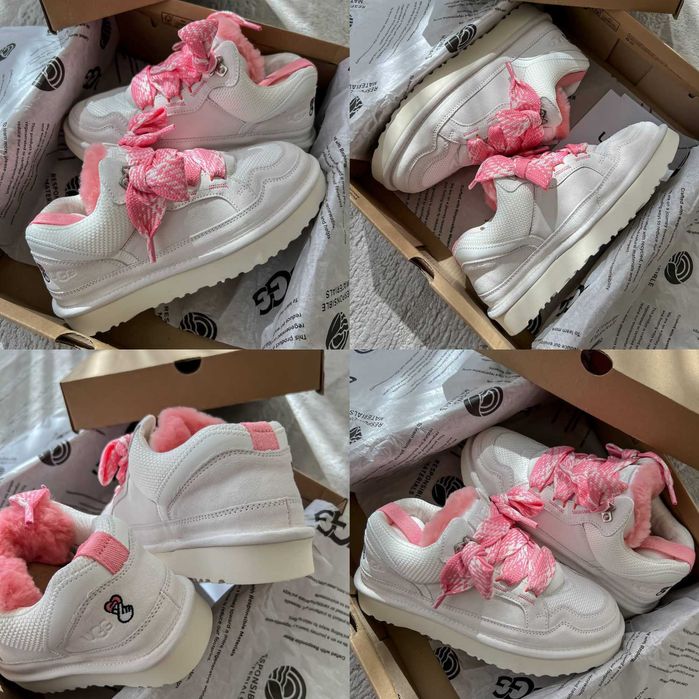 Женские ботинки UGG Lowmel Love 25 Jasmine Tropical Pink 36-41 Новинка