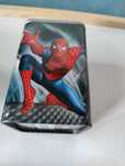 SUPER CENA Piórnik Spider-Man na biurko blaszany Wys 11 x 6,5x6,5 cm