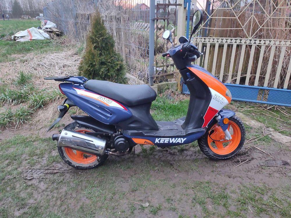 Skuter 50 keeway ry8 mozliwy transport