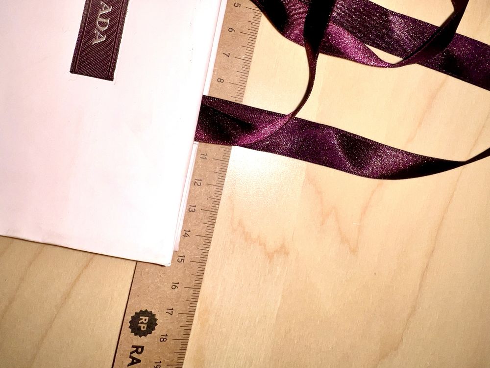 Saco de papel Prada