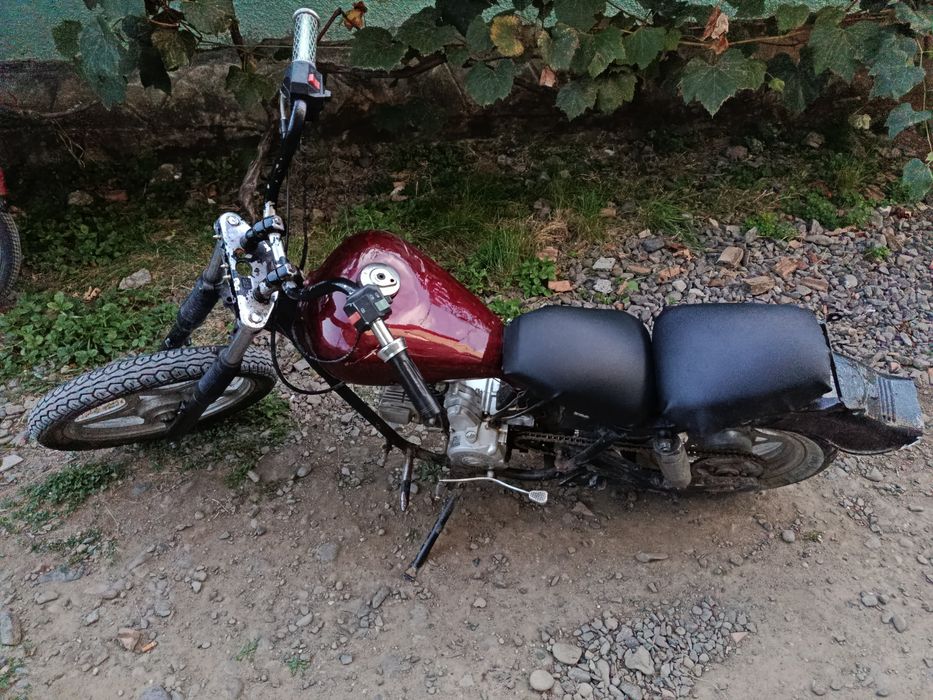 Мотоцикл 110сс полуавтомат