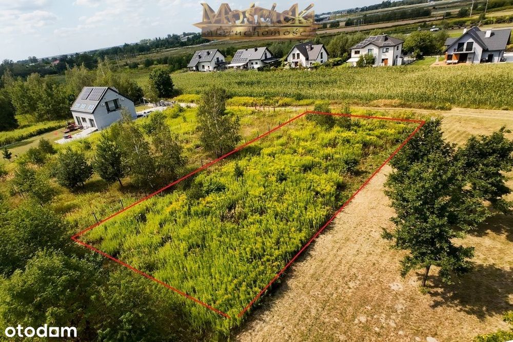 Atrakcyja działka budowlana 995m2 Ursynów Jeziorki