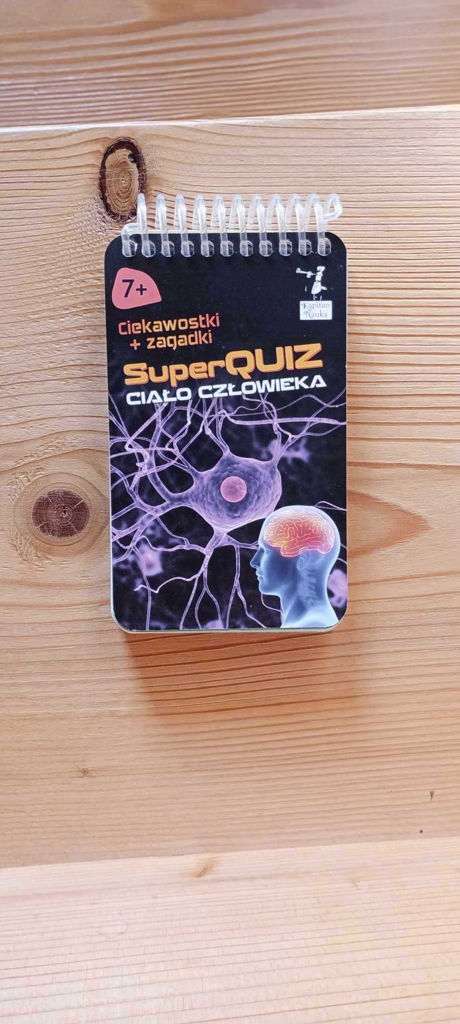 SuperQUIZ Ciało człowieka Ciekawostki + zagadki