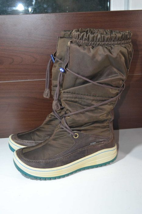 ecco 36р зимние сапоги , ботинки термо. сноубутсы снегоступы gore-tex