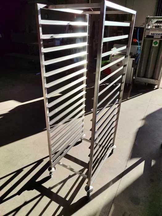 NOVOS- Carrinhos padaria INOX