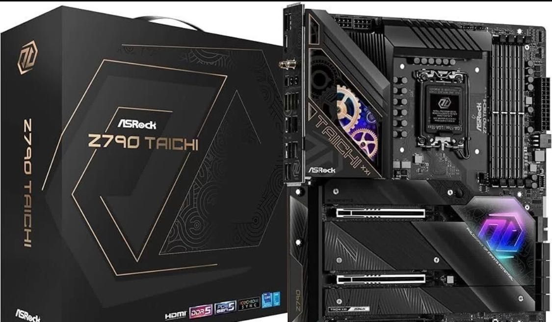 Zestaw Asrock Taichi z790 DDR5 + Intel i9 12900k