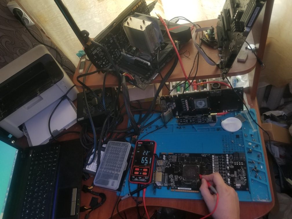 Ремонт и обслуживание видеокарт. Прочитайте описание