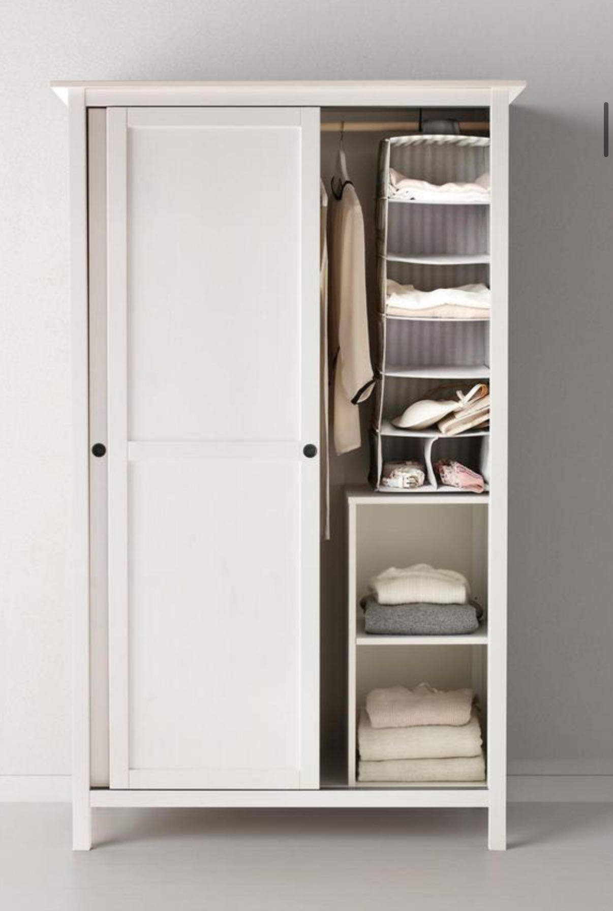 HEMNES Szafa z drzwiami przesuwnymi 2