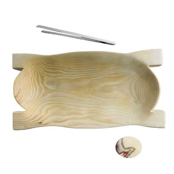 KORYTO korytko drewniane duże 30x50 cm TACA EXCLUSIVE handmade