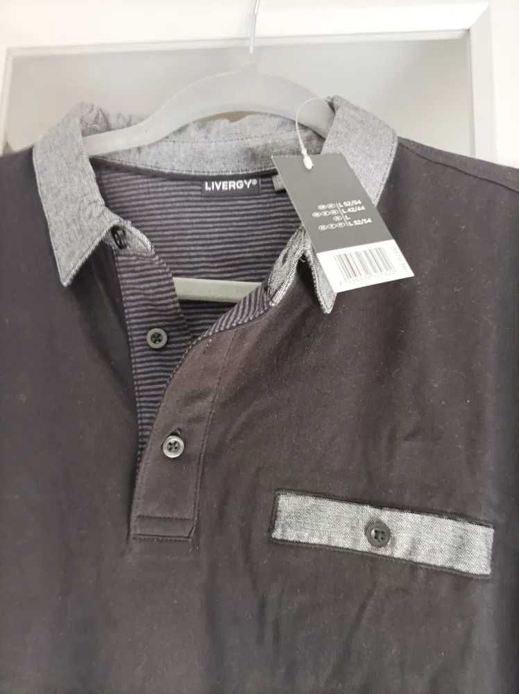 Polo Homem Azul escuro L - novo com etiqueta