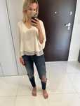 Biala bluzka Zara,rozm.XS