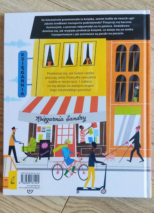 Przesyłka specjalna - jak trafiłam w Twoje ręce - książka dla dzieci