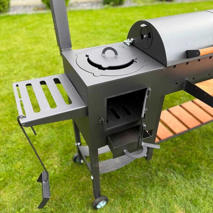 Бомбезний мангал 5 мм з пічкою - ВСЕ В КОМПЛЕКТІ!