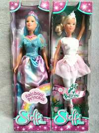 Zestaw 2 lalek lalki Lalka Barbie Steffi Love baletnica Rainbow Prince