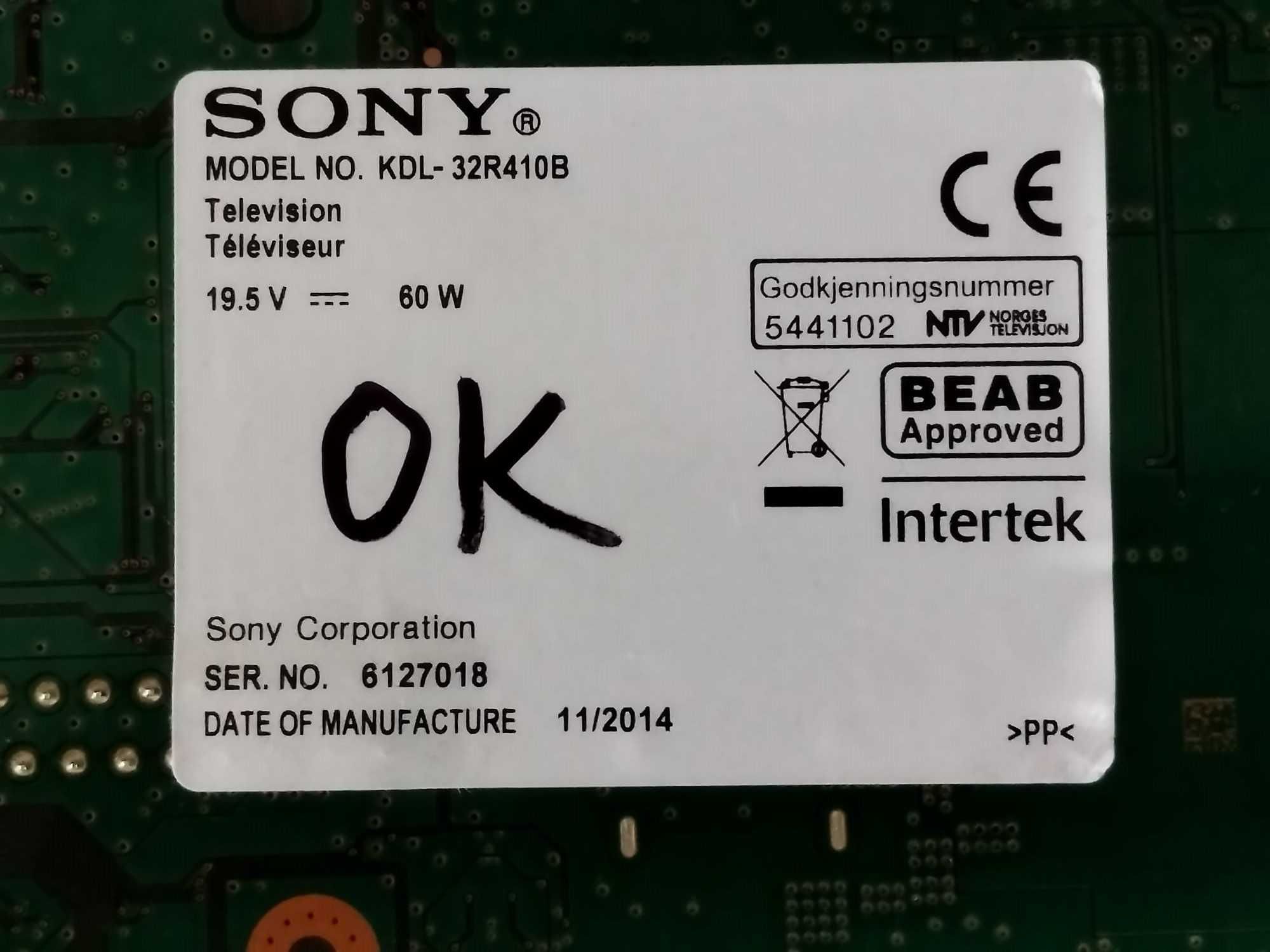 Main TV Sony KDL-32R410B