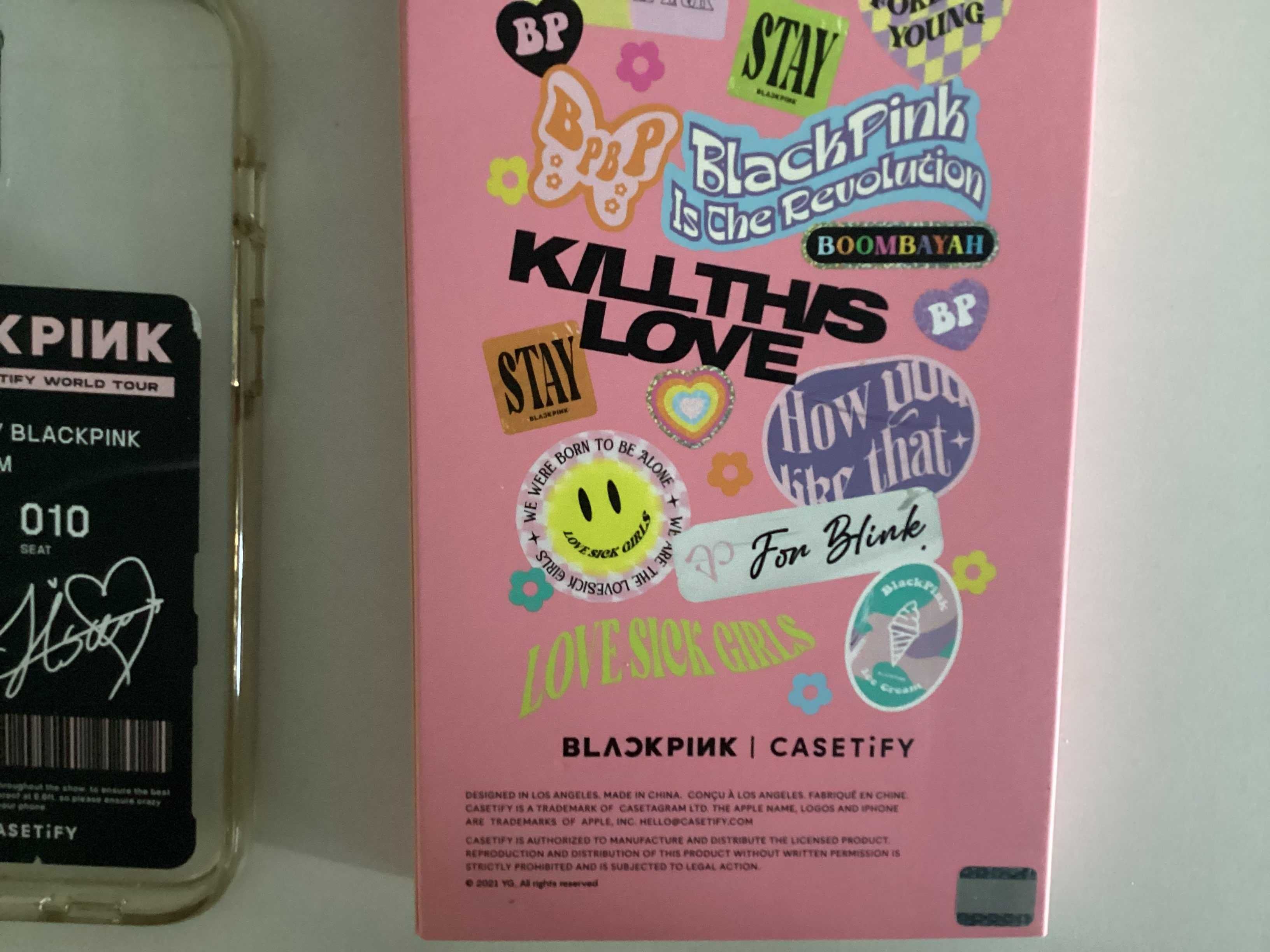 BLACKPINK Casetify - Kpop