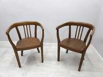 Krzesła kubełkowe Fameg Thonet po renowacji dost.30 szt