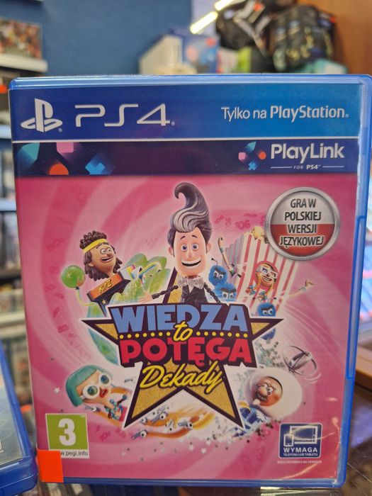 Wiedza to Potęga Dekady PS4, BDB, Sklep Centrum Grania