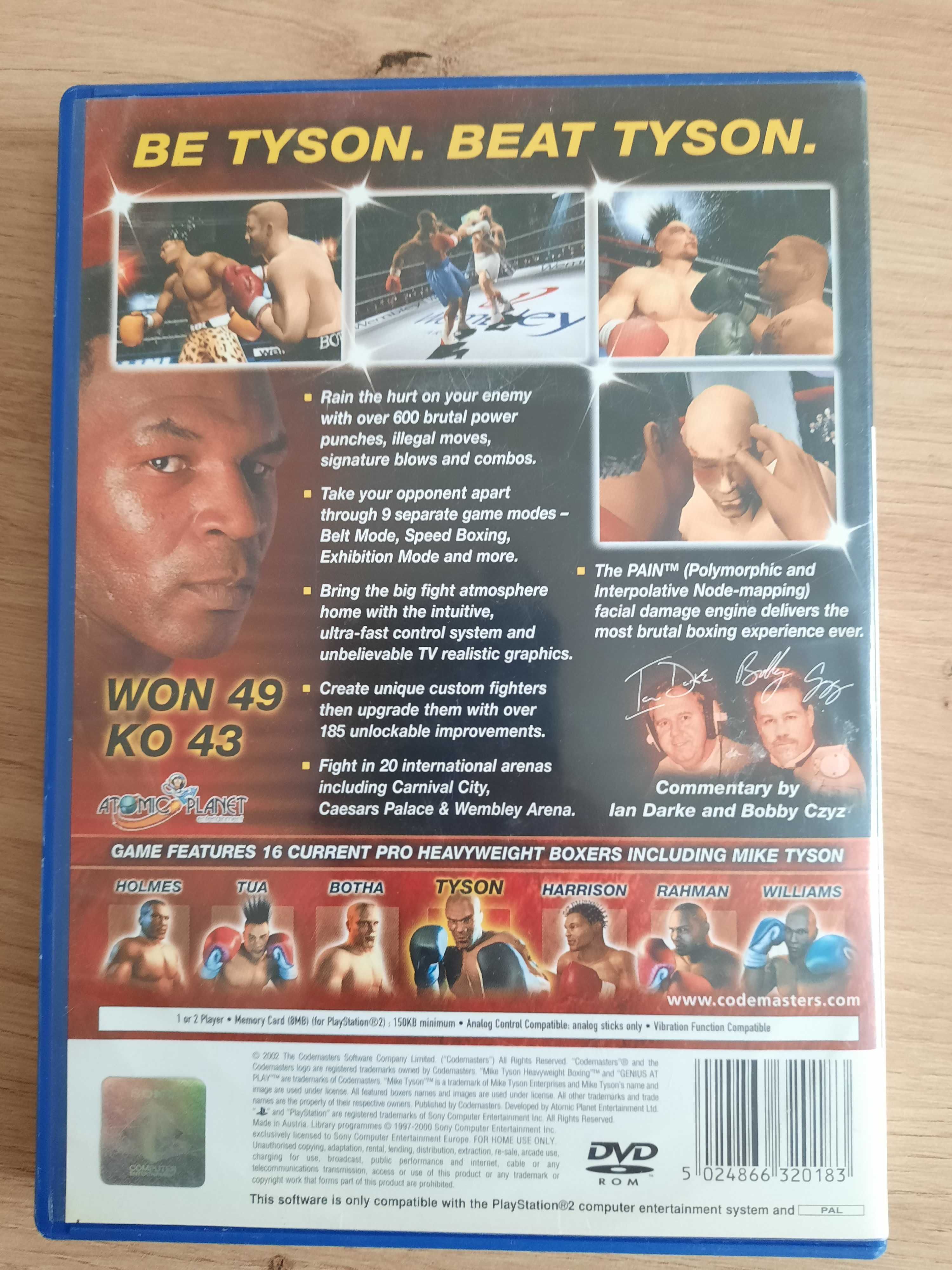 Mike Tyson Heavyweight Boxing PS2