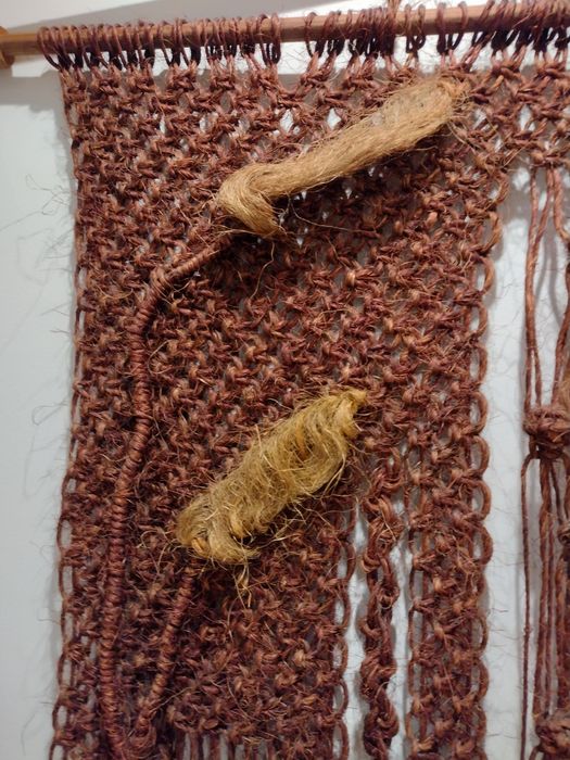 Sumak duży Kilim gobelin dekoracja artystyczna naścienna PRL