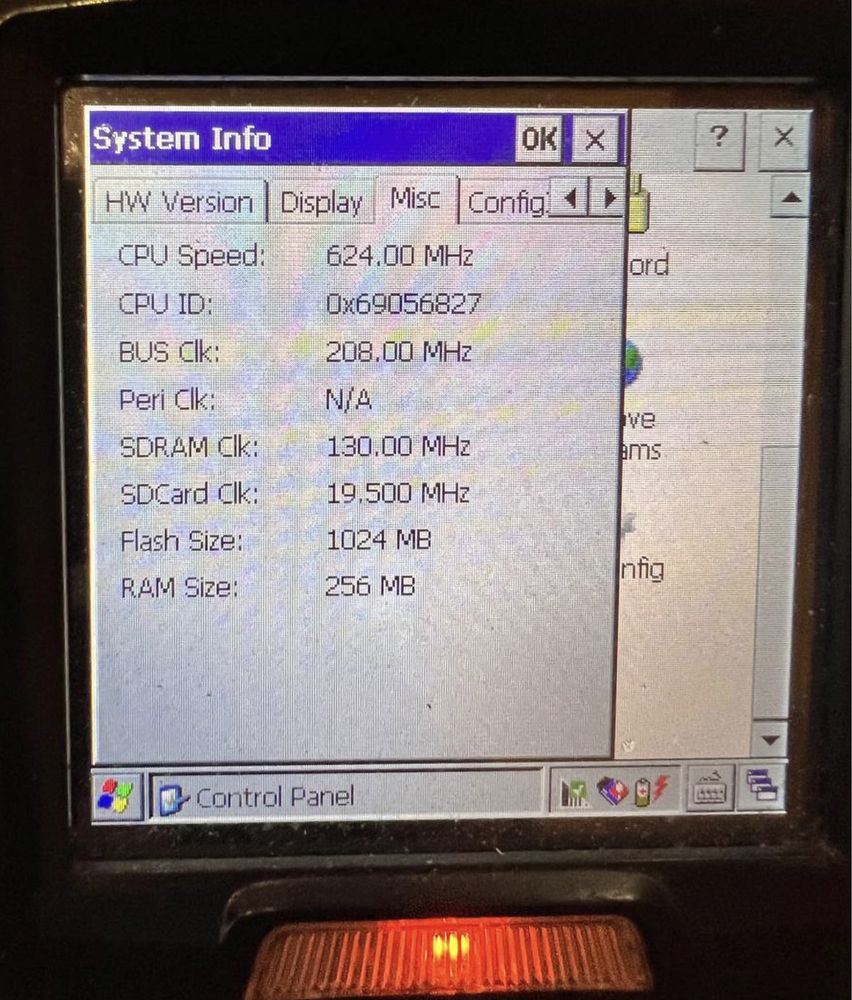 Терминал сбора данных ТСД Motorola Symbol  MC3190