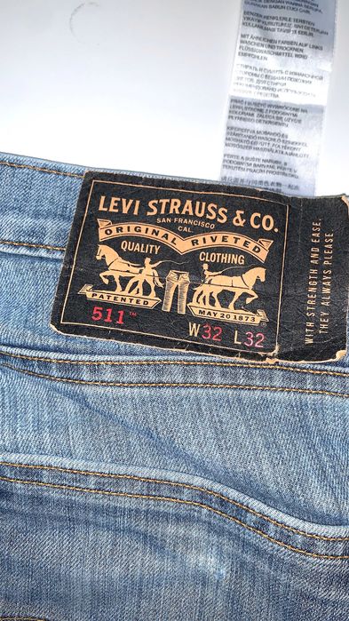 Calças Levi's 511 W32 L32