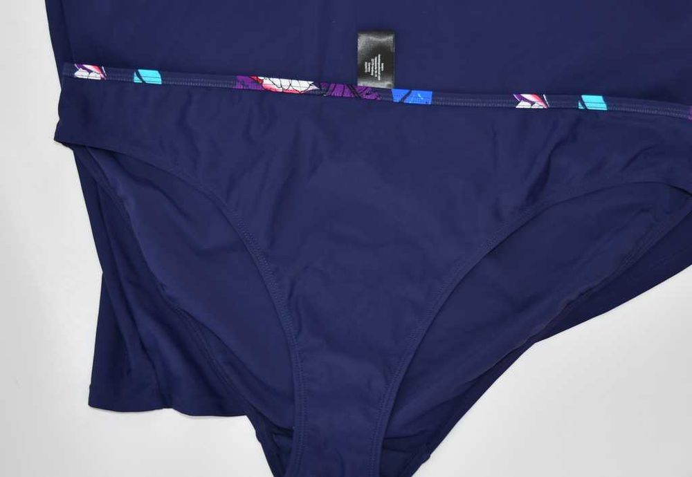 Dwuczęściowy kostium kąpielowy z tankini Bonprix 48 plus size