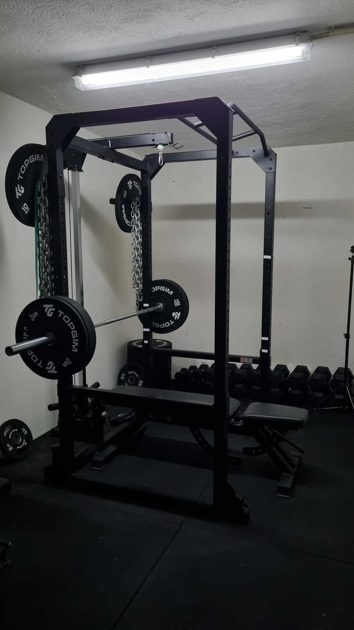 Power Rack + Acessórios