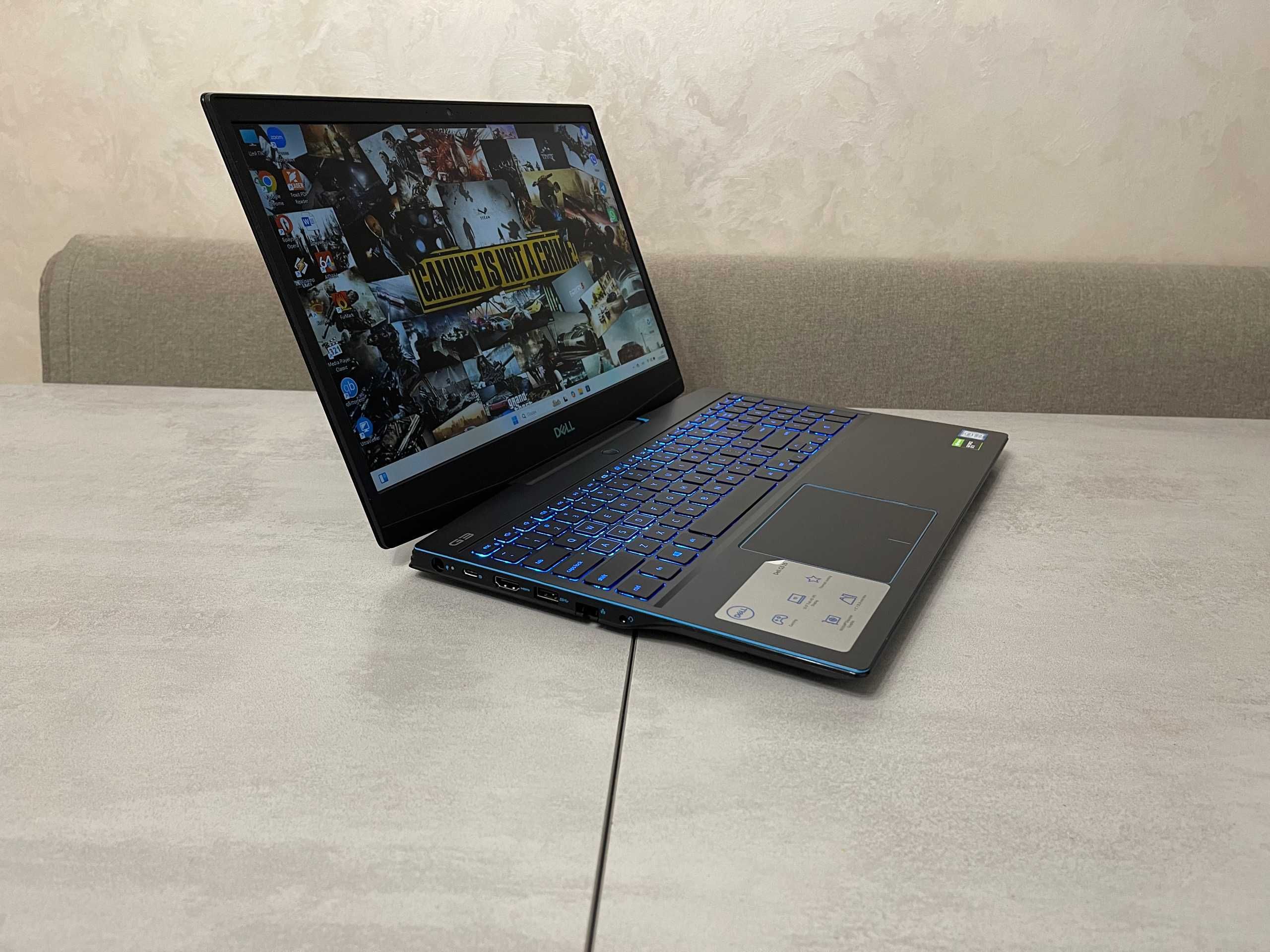 Ігровий ноутбук Dell Inspiron G3 3590 i5-9300H 16GB 256GB+1TB GTX 1660