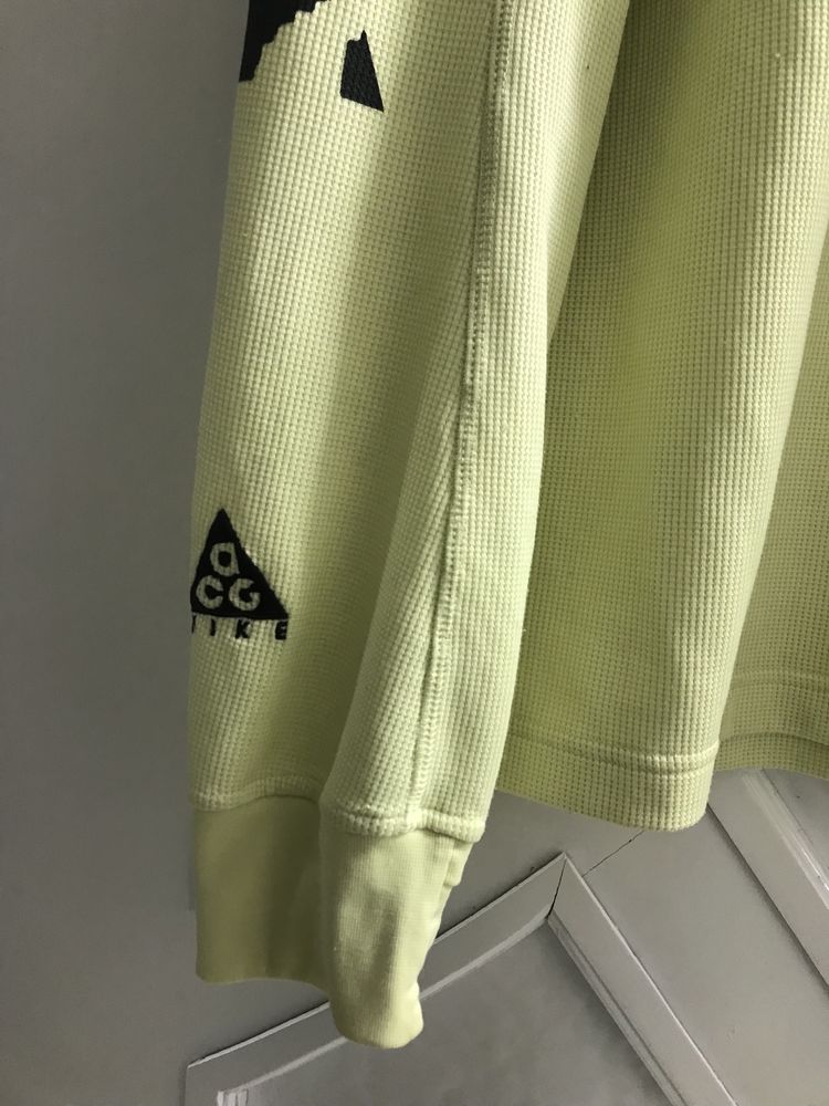 Свитшот худи лонгслив nike acg long lime