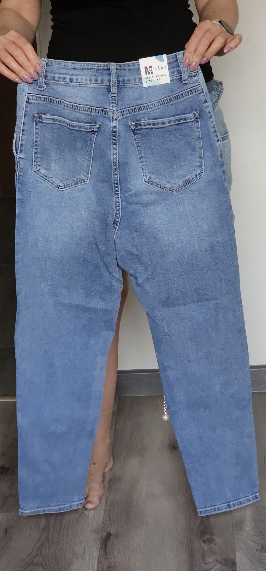 Spodnie jeansowe msara xs/s