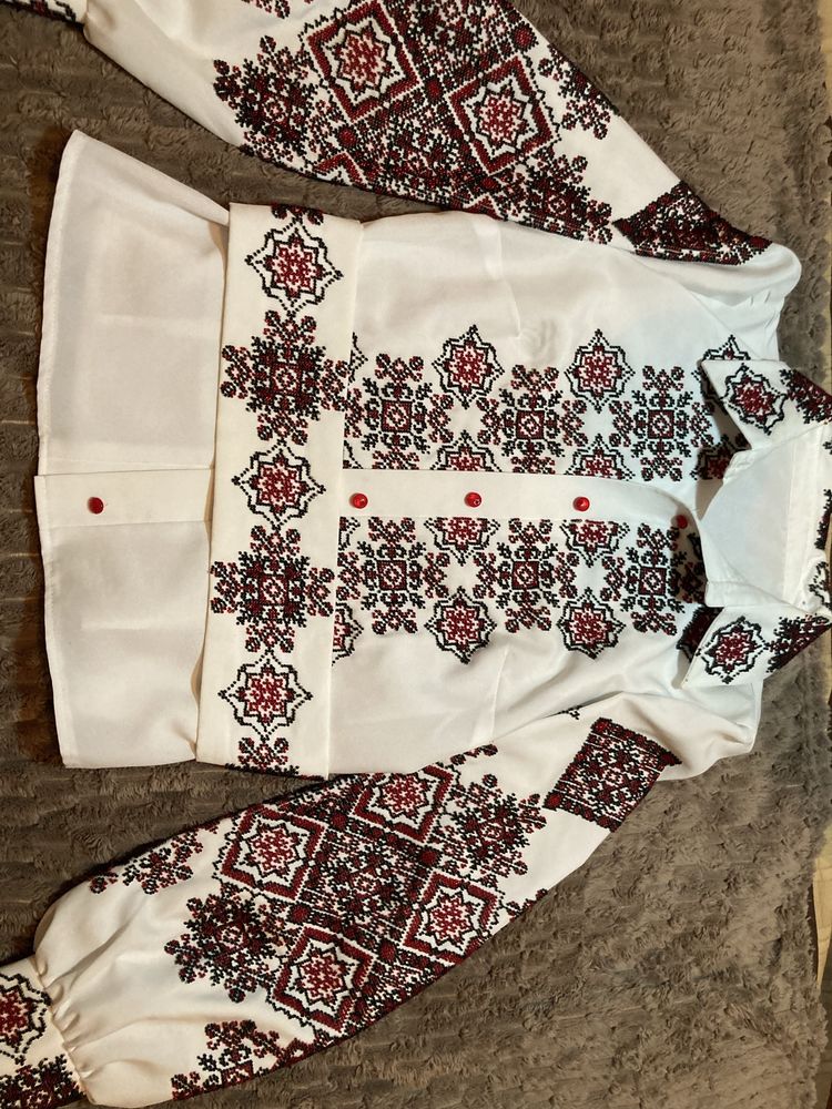 Сорочка вишита бісером