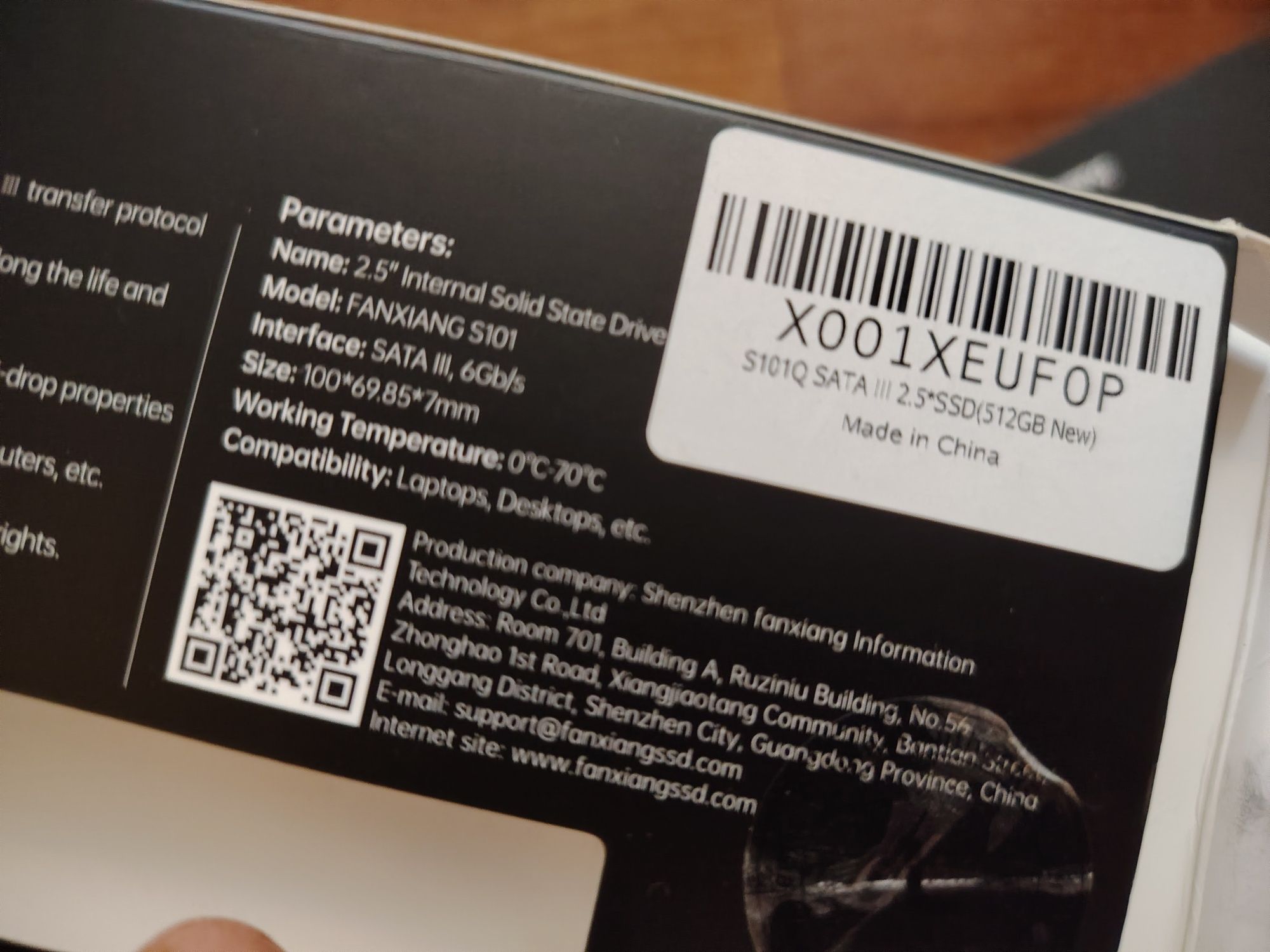 Disco SSD de 512GB
