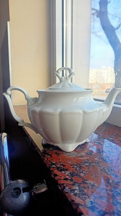 Dzbanek herbaciany fason Maria Teresa Carl Tielsch Wałbrzych 1946-50