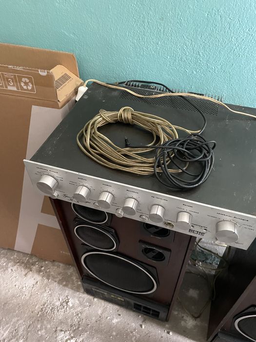 Усилитель Бриг-001 и колонки Radiotehnica S90