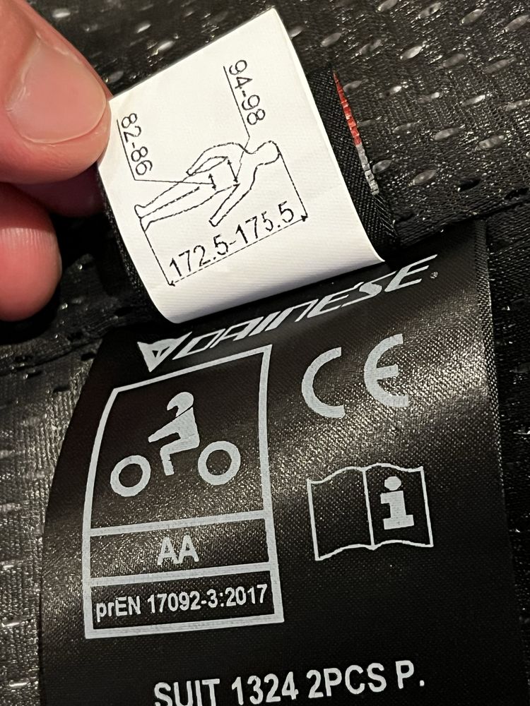 Fato Dainese Avro 48 (2pçs)
