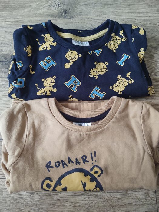 Bluzy chłopięce rozmiar 80
