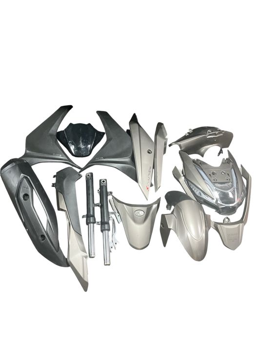Kymco Agility S 125 osłony, amortyzatory itd