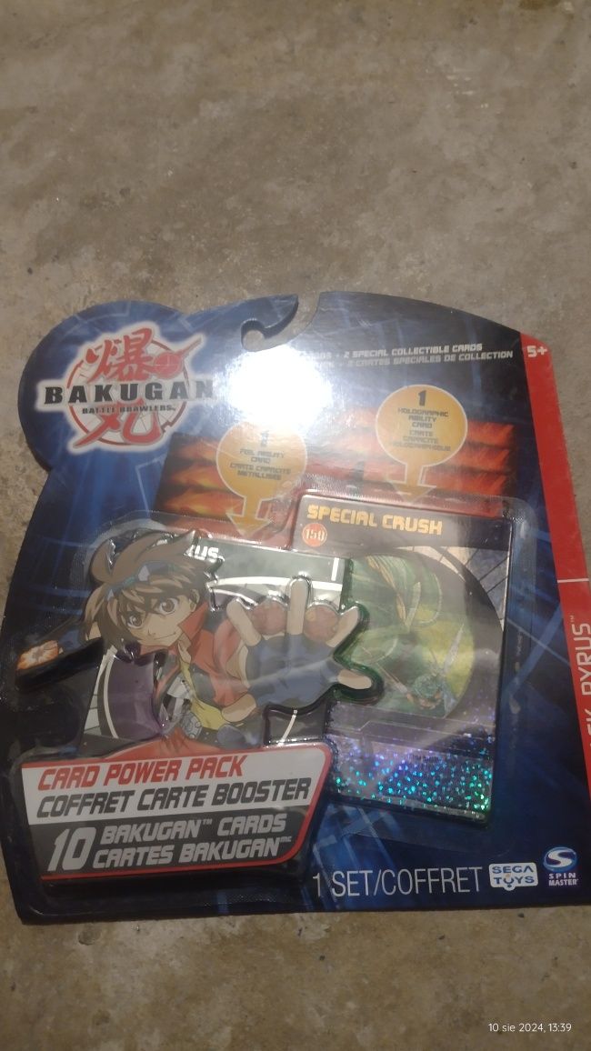 Zestaw kolekcjonerski bakugan